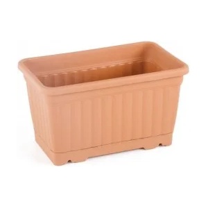 Serinova - Пластмасово сандъче за балкон 50, 5x18, 5xh17см 11л TERRACOTTA-(KMB2) (0150328)