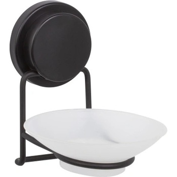 Metalife Поставка за сапун Metalife MGS-713, 8х12х17 см, Черен (MGS-713)