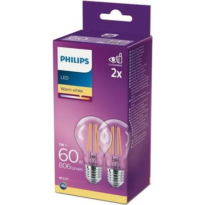 Philips A60 E27 7W 2700K (P4316)