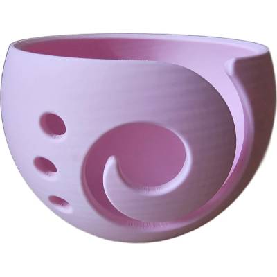 Háčkovací miska na přízi vel. L – růžová Candy Pink