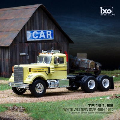 IXO White Western Star 4864 1970 Žlutá 1:43