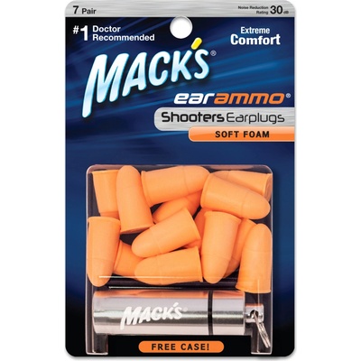 Mack's Ear Ammo špunty do uší 7 párů