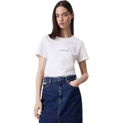 Calvin Klein Тениска Calvin Klein Monologo short sleeve T-shirt - White