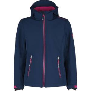 TROLLKIDS Детско софтшел яке Trollkids Girl's Trollfjord Jacket Softshell jacket - Navy / Magenta - размер 98 (EU) (703-2073-0411)