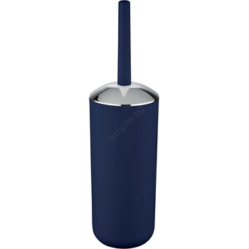 WENKO 22522100 - Четка за WC BRASIL 10x37 cm, синя, полирано хромово покритие (WE0034)
