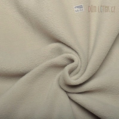 Fleece antipilling béžový 56