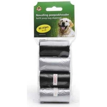 Pet Products Sáčky na zber exkrementov 4 rolky po 20 ks