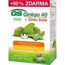 Doplnky stravy GS Ginkgo 40 + Gotu kola 80+40 tabliet