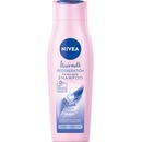 Nivea Hairmilk Natural Shine ošetrujúci šampón na unavené vlasy bez lesku 250 ml