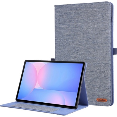 Vsetkonamobil 110318 FABRIC Zaklápací kryt pre Samsung Galaxy Tab S10 FE+ modrý