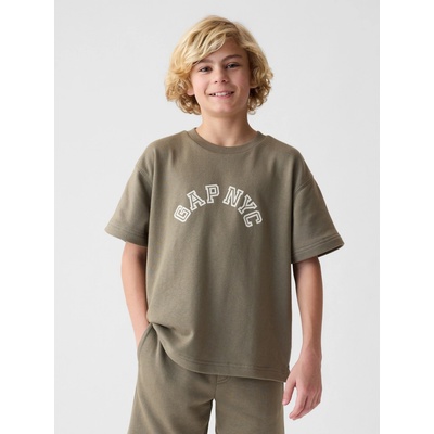 GAP 876892 01 Dětské tričko GAP NYC Zelená