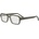 Fendi Squared Brown Rectangular Eyeglasses