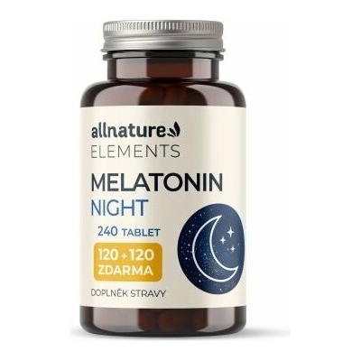 ALLNATURE Elements melatonín night 240 tabliet