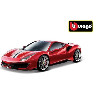 BBURAGO FERRARI 488 PISTA KOVOVÝ MODEL 1:43
