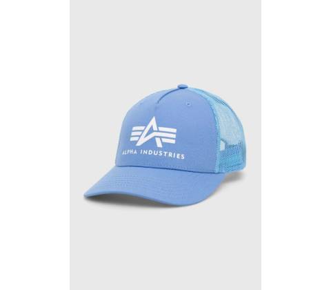 Alpha Industries Basic Trucker Cap light blue