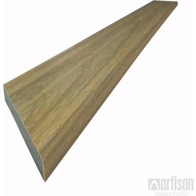 WPC dřevoplastové plotovky Dřevoplus Profi zkosená 15x80x1200 - Oak
