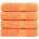 vidaXL Премиум хавлиени кърпи SOLUND 4 бр зелени 100x150см 600 gsm (137384)