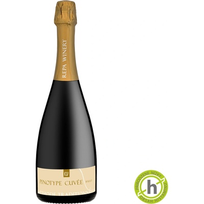 Repa Winery Pinotype Cuvée Blanc de Blancs Brut Nature 12,5% 0,75 l (čistá fľaša)