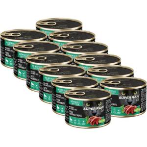 RAFI Super Rafi Cat Sterilised P&F Goose and Turkey liver 12 x 185 g