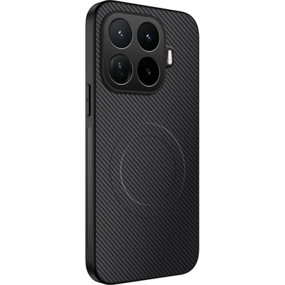 Gigapack Xiaomi 17T Pro GIGAPACK Силиконов калъф за телефон с пластмасов гръб, с магнитно закрепване, ЧЕРЕН GP-189524 (GP-189524)