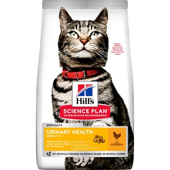 Hill's Hill s Science Plan Urinary Health гранули за възрастни котки с пиле 7 кг
