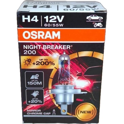 Osram Night Breaker Laser H4 P43T 12V 60/55W 64193NB200