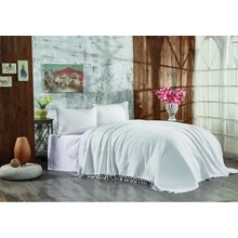 Mijolnir přehoz na postel Lotus bílá 220 x 240 cm