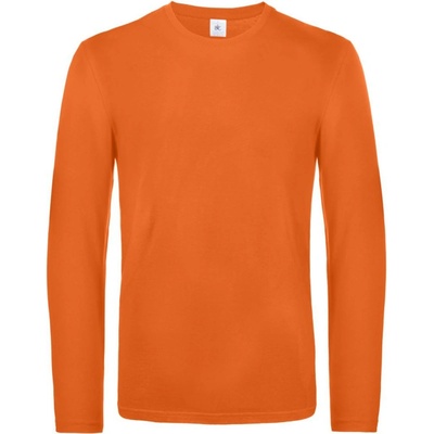 B&C E190 LSL dlouhý rukáv oranžové urban