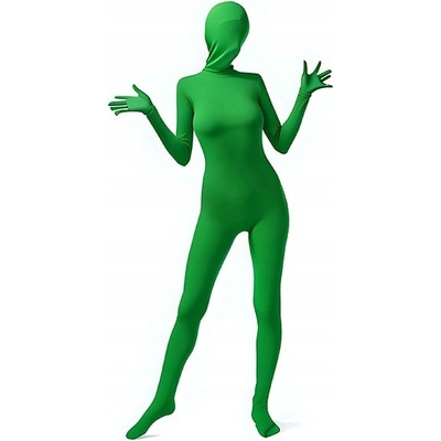 Zelený oblek Green Screen Chroma Key Velikost S – Zbozi.Blesk.cz