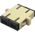 SeaMAX Оптичен адаптер SeaMAX, SC, MM, duplex - Beige (MM-SC-AD-DX)
