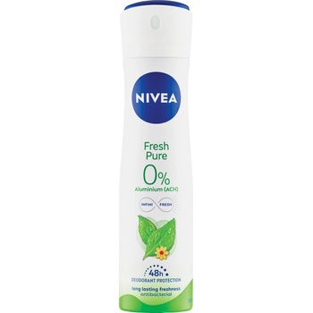 Nivea Fresh Pure 0% Aluminium deospray 150 ml