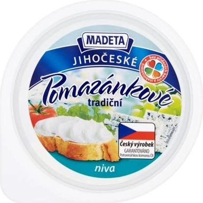 Madeta Jihočeské tradiční Pomazánkové s nivou 6 x 150 g