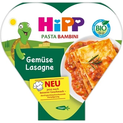 Hipp Био меню Hipp - Лазаня със зеленчуци, 12 м+, 250 g (7904)