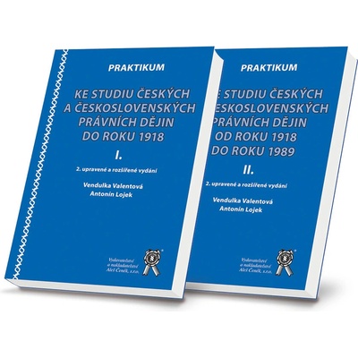 Praktikum ke studiu českých a československých právních dějin do roku 1918+od 1918 do roku 1989 2.vy