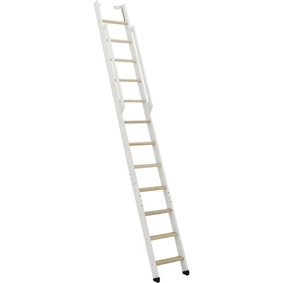 Minka STAIRS Přímé žebříkové schodiště Strong smrk/bílá, 12 schodů, 290 cm