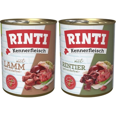 Rinti Kennerfleisch multipack sob a jehně 24 x 800 g