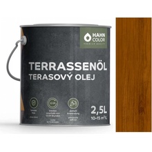 Hahn Color Terasový olej 2,5 l Ořech