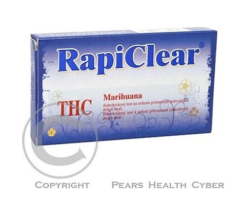RapiClear THC Marihuana IVD test drogový