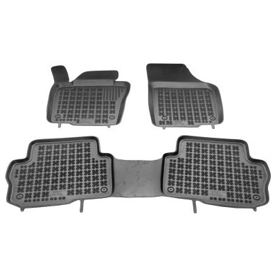 Гумени стелки за Volkswagen Sharan II (2010-2022) / Seat Alhambra (2010-2020) - 5 seats (front, middle) - тип леген