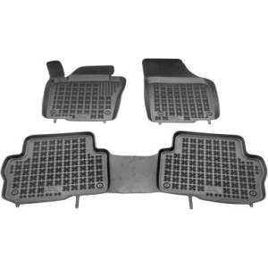 CarMart Гумени стелки за Volkswagen Sharan II (2010-2022) / Seat Alhambra (2010-2020) - 5 seats (front, middle) - тип леген