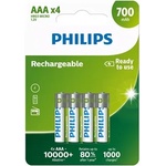 Philips R03B4A70/10 ELEMENTS FUSIBLE AAA 700 mAh 4-BLISTER (R03B4A70/10)