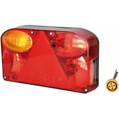 Automax Lampa zadné združená hmlové E11 s päticou 235x132 mm