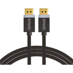 SAVIO CL-165 черен 1 м DisplayPort кабел (CL-165) (CL-165)