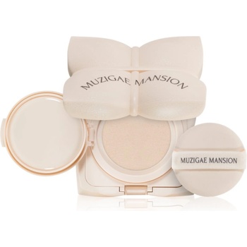 Muzigae mansion Sleek Water Cushion дълготраен грим в гъбичка с хидратиращ ефект цвят Y21 15 гр