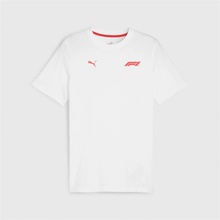 F1 triko LOGO Small Puma white