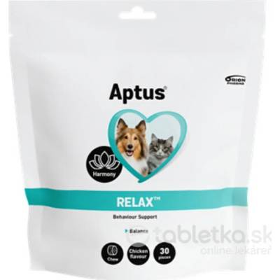 ORION PHARMA ANIMAL HEALTH Aptus Relax pre psov a mačky 30 ks