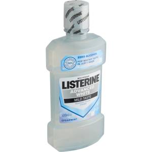 LISTERINE UV 500ml Advanced бял