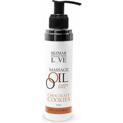 Sezmar Love Přírodní masážní olej čokoláda 100 ml