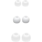 Samsung Силиконови тапи за слушалки (размер S, M и L) - Samsung Silicone Earbuds Tips (бял)