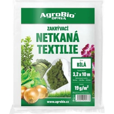 AgroBio netkaná textilie 3,2 x 10 m bílá